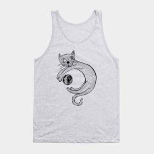 The Universe is a Cat Tank Top